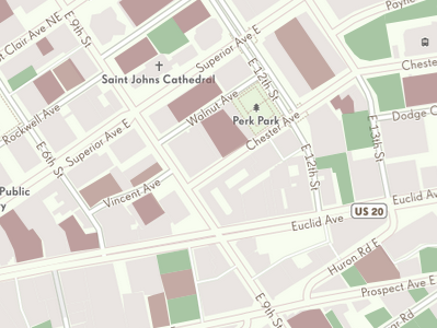 downtown cleveland public parking map downtown cleveland public parking map