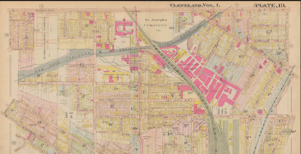 1912 hopkins image of cleveland